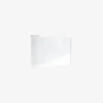 Slatwall acrylic A3 sign display, Landscape
