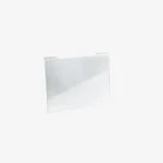 Slatwall acrylic A4 sign display, Landscape