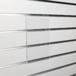 Slatwall acrylic A3 sign display, Portrait