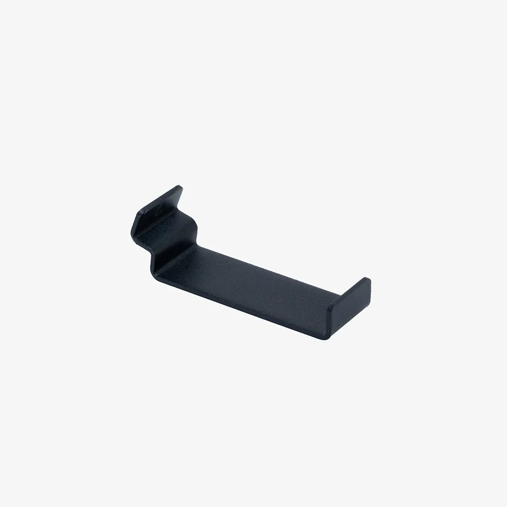 Slatwall Black Bent Hook