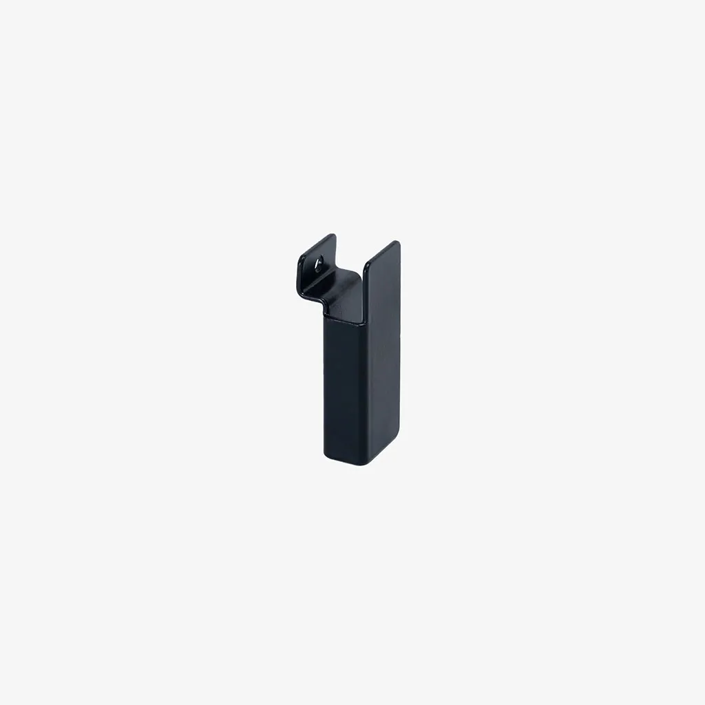 Black Left Tile Hook 12mm