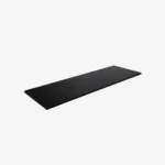 Black MDF shelf 1200 L x 300 D x 18mm Thick