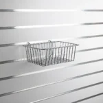 Chrome Slatwall – Pegboard Basket 300 X 200 X 100mm