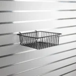 Black Slatwall – Pegboard Basket 300 X 300 X 100mm