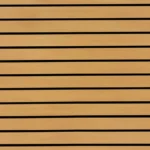 Beach Matte Landscape Horizontal Slatwall with Black Aluminium Inserts