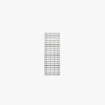 Black Grid mesh panel, 1200mm High