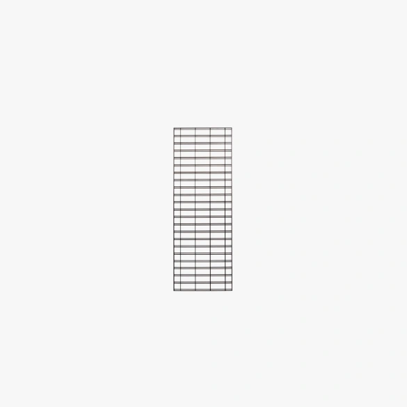 Black Grid mesh panel, 1200mm High