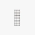 Black Grid mesh panel, 1500mm High