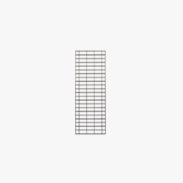 Black Grid mesh panel, 1500mm High