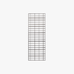 Black Grid mesh panel, 1800mm High