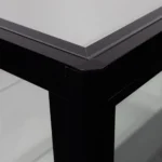 Black Glass Display Showcase Cabinet 600mm