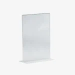 A4 Vertical Acrylic Sign Holder Double Sided Display