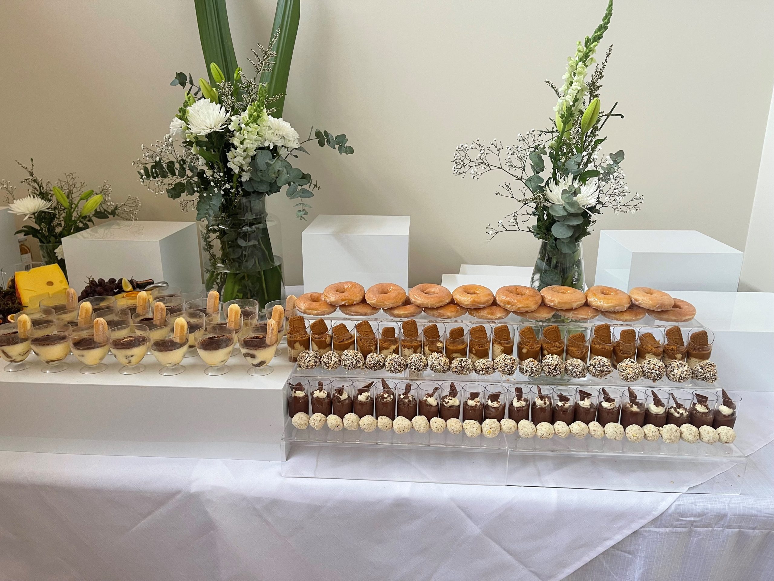 Large Acrylic Shelf 3 Tier Riser Counter Display 400mm