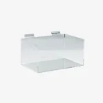 Slatwall Acrylic Box Container