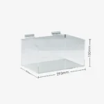 Slatwall Acrylic Box Container