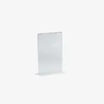 A5 Vertical Acrylic Sign Holder Double Sided Display