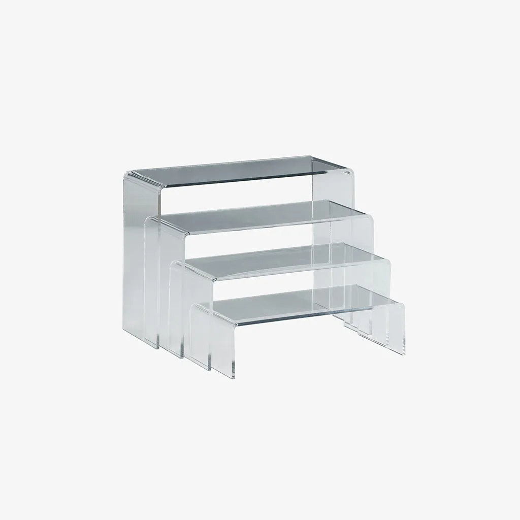 4pc Acrylic Riser Set counter display stands