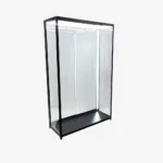Black Glass Display Showcase Cabinet 1200mm