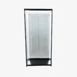 Black Glass Display Showcase Cabinet 900mm