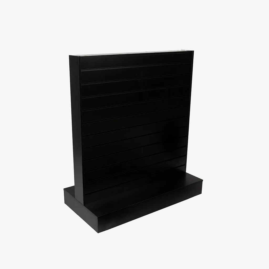 Black Double Sided Centre Bay Gondola with Black Inserts