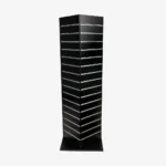 Black Slatwall Spinning Gondola 400mm W x 1800mm H