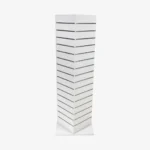 White Slatwall Spinning Gondola 400mm W x 1800mm H