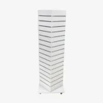 White Slatwall Spinning Gondola 400mm W x 1800mm H