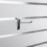 100mm Heavy Duty Chrome Slatwall Hook