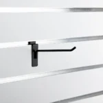 150mm Heavy Duty Black Slatwall Hook