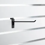 250mm Heavy Duty Black Slatwall Hook