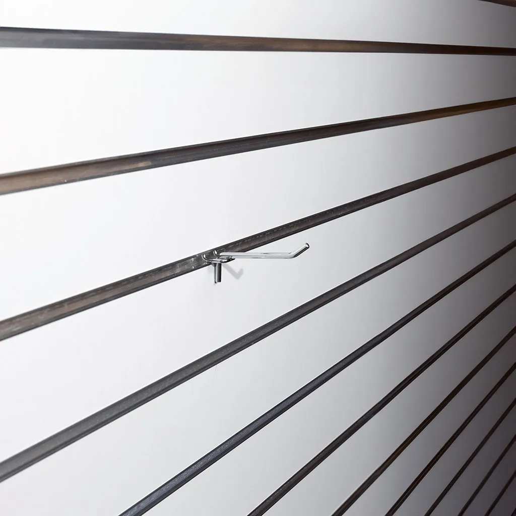 100mm Chrome Pegboard Hook