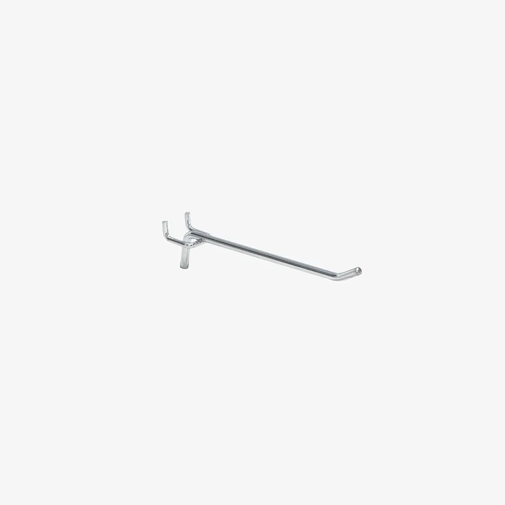 150mm Chrome Pegboard Hook