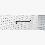 200mm Black Pegboard Hook