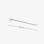 250mm Chrome Pegboard Hook