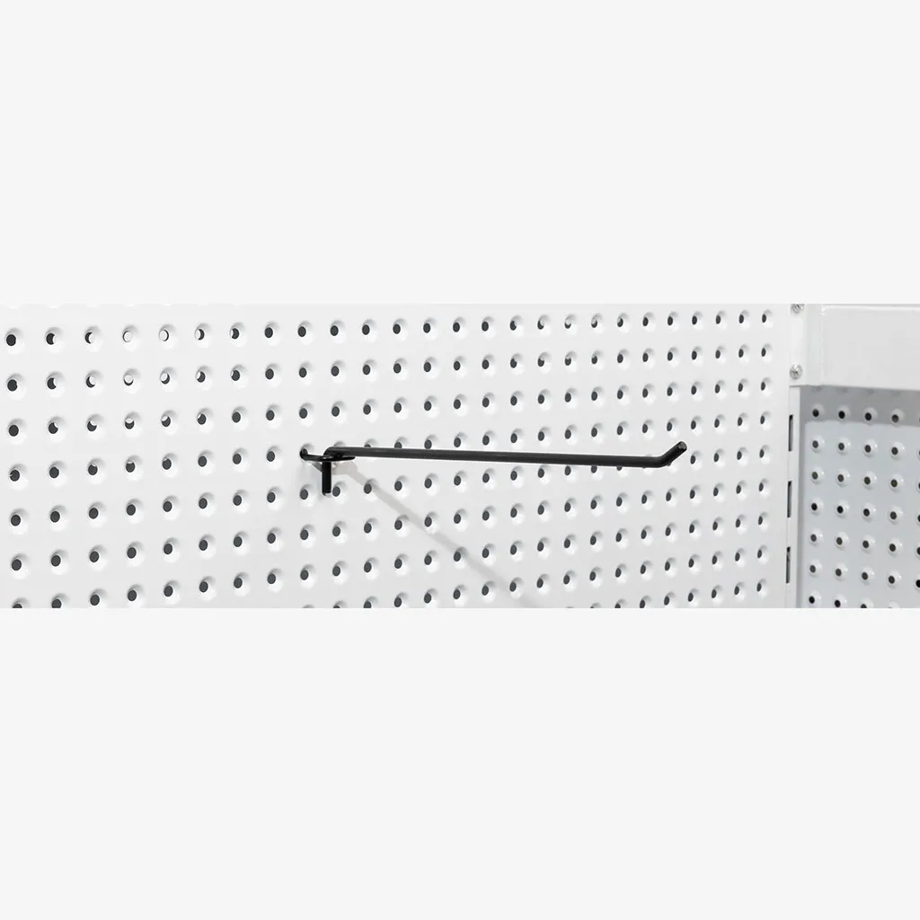 300mm Black Pegboard Hook