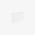 Flipper Scan Ticket Holder for Slatwall/Pegboard Hook 50mm x 25mm
