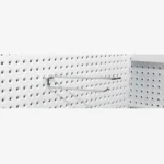 Pegboard Chrome Price Tag Hook 250mm