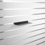 Slatwall Black Metal Shoe Shelf