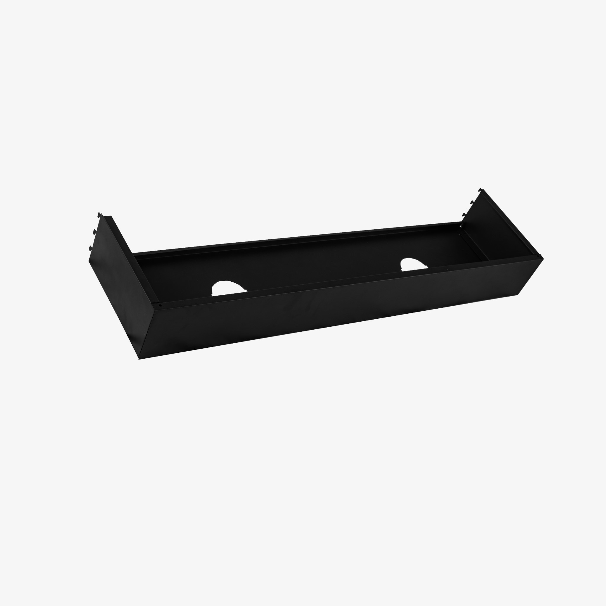 Gondola Shelving Header Light Box – Black