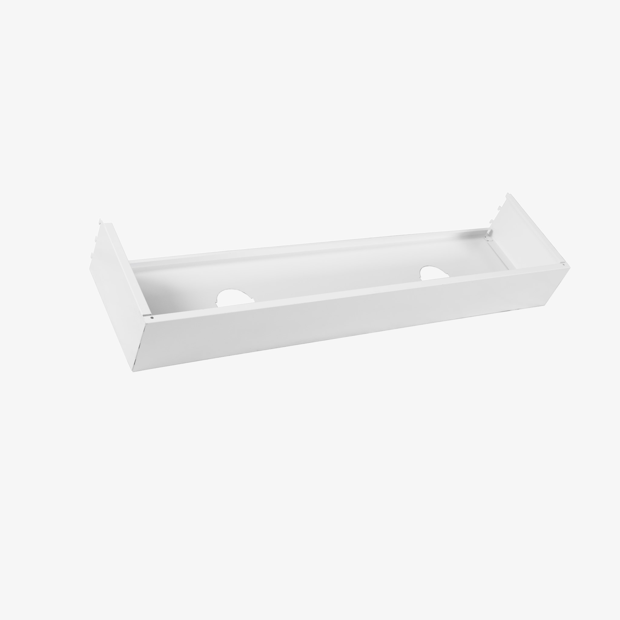 Gondola Shelving Header Light Box – White