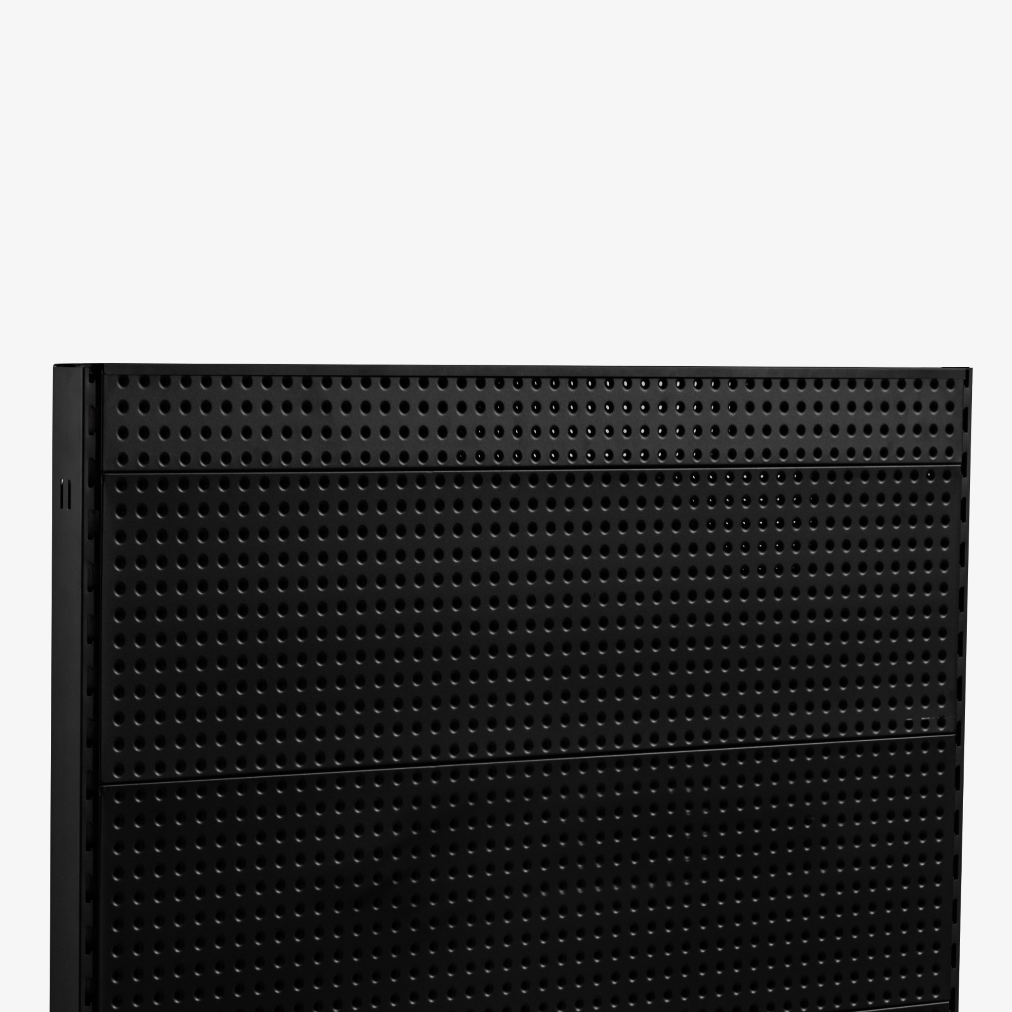 Black Gondola Shelving Top Cover 1200mm