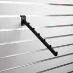 Slatwall Black 6 ball waterfall arm 400mm