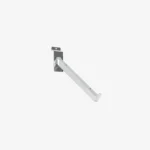 Slatwall Chrome Angled Bracket 200mm