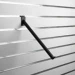Slatwall Black Angled Bracket 400mm