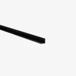 Black L Shape Edging Trim 1200mm