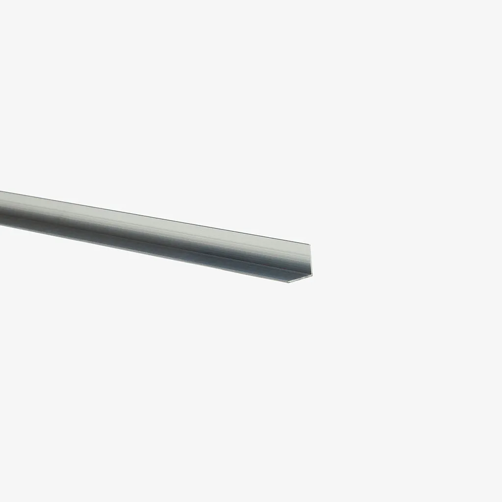 Silver L Shape Edging Trim – Aluminium 2400mm