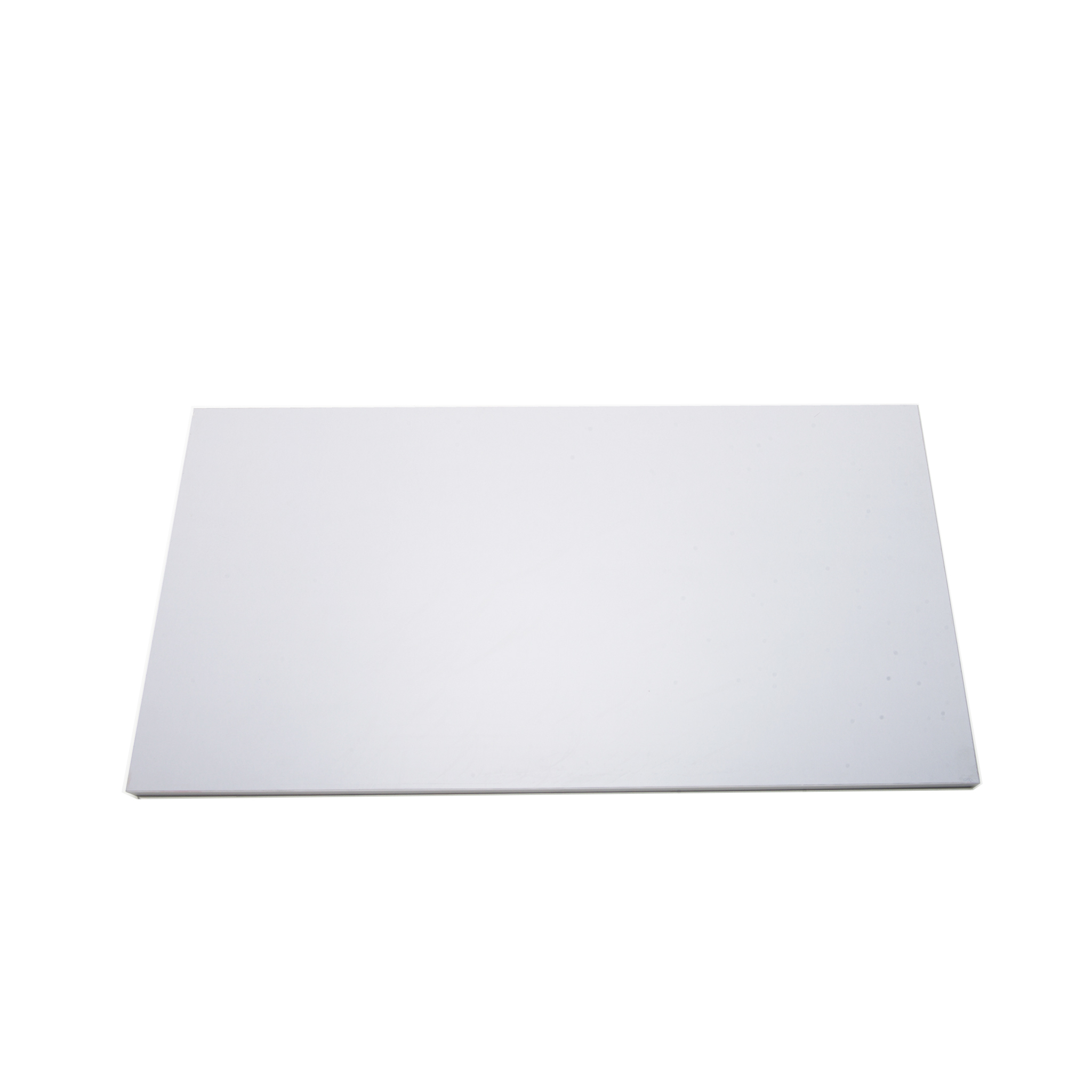 White MDF shelf 600 L x 300 D x 18mm Thick