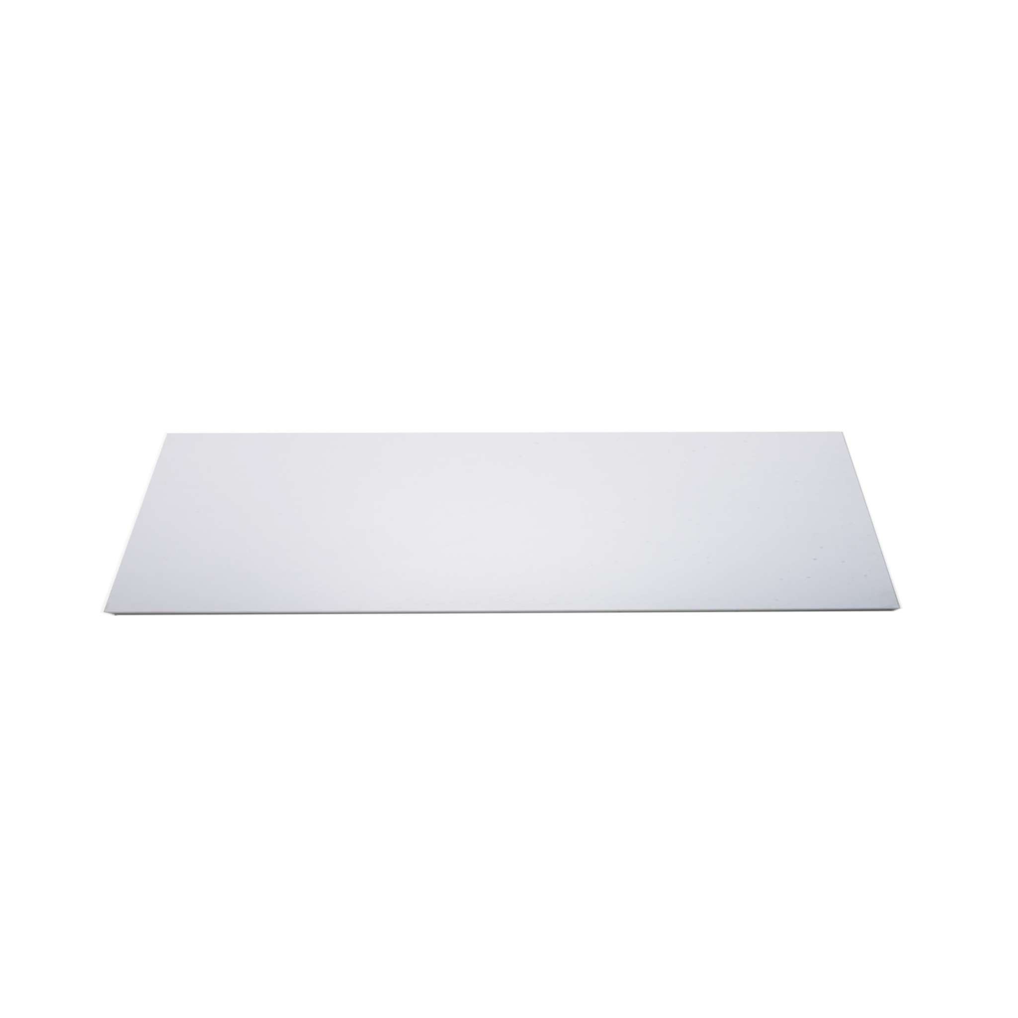 White MDF shelf 1200 L x 300 D x 18mm Thick