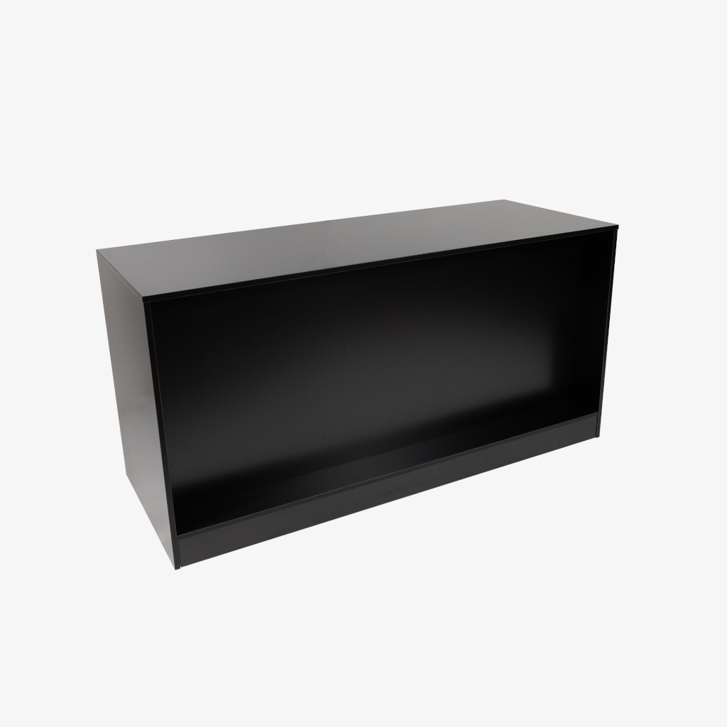 Black Retail Counter, 1800mm