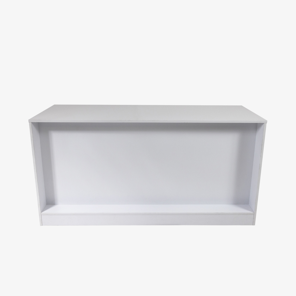 White Retail Counter, 1800mm